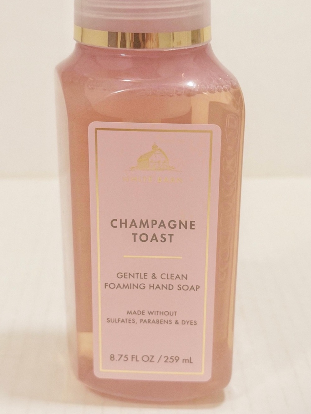 New bath and body works Champagne Toast Foaming Hand Soap - Picture 2 of 3